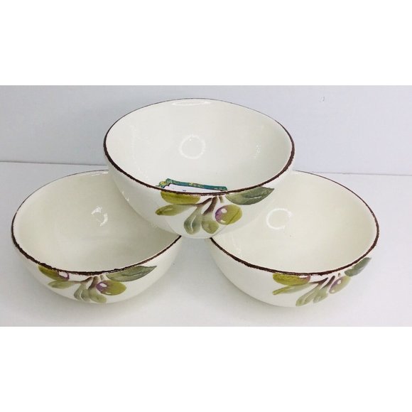 Small Bowl Olives Papart Seramik Turkish Small Bowl Set Of 3 - Picture 1 of 4